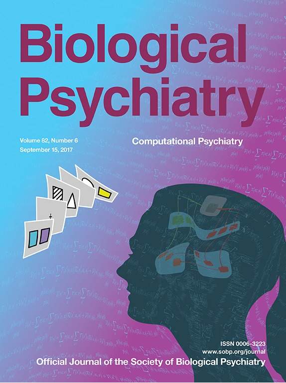 Biol. Psych. special issue on computational psychiatry